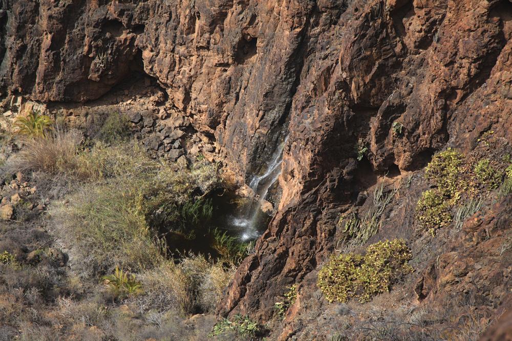 waterfall barranco del toro