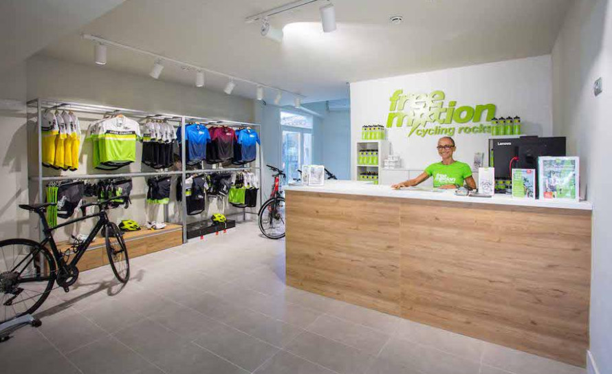 Opening of the new Bike Center by Free Motion at Suites Villas